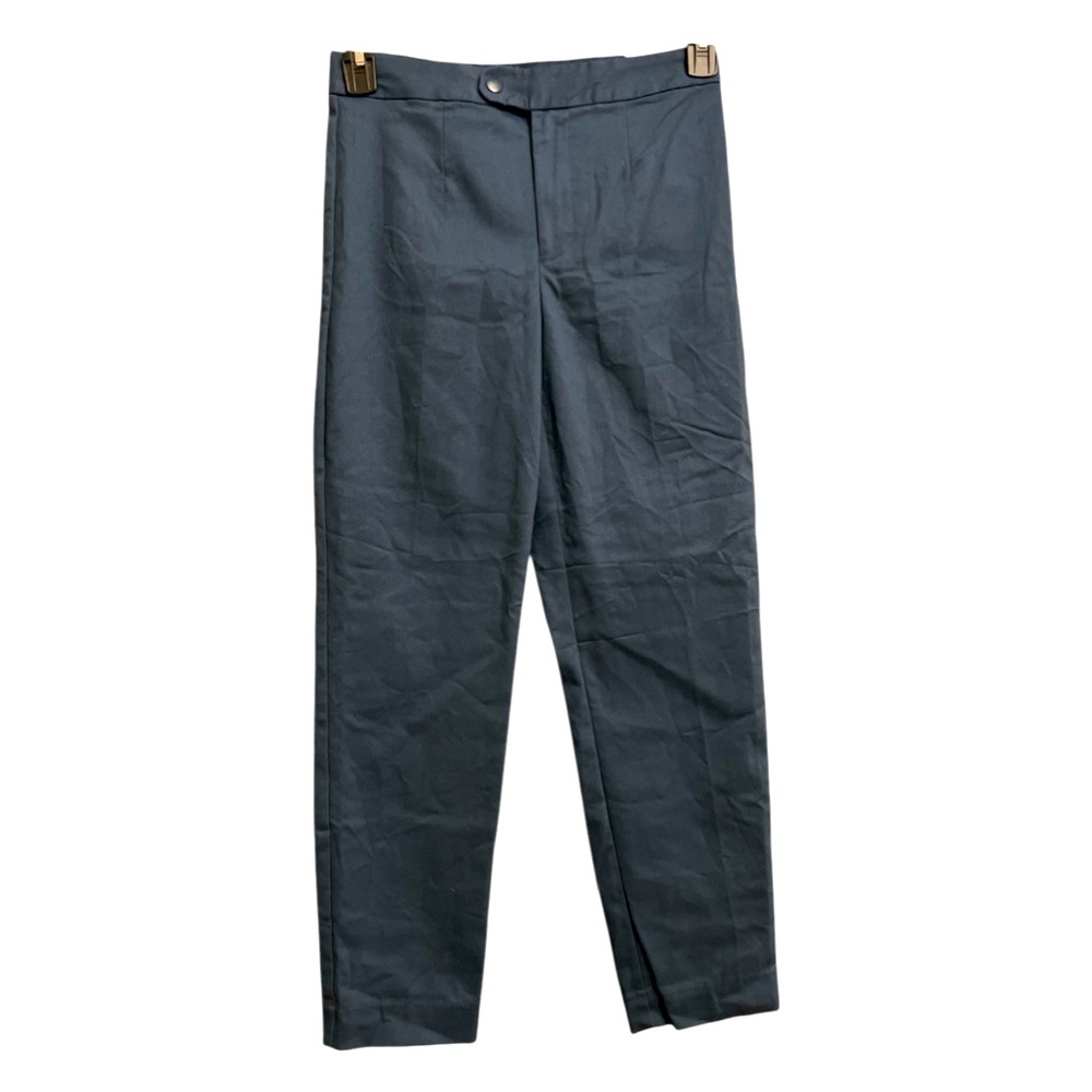 Worthington Women’s Trousers Size 2 Petrol Blue Slim Leg High Rise Pants NWT